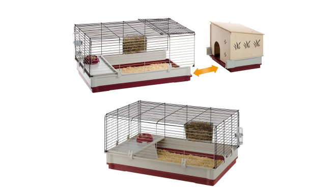 Rabbit Cage - Ferplast Krolik 140 Plus Cage