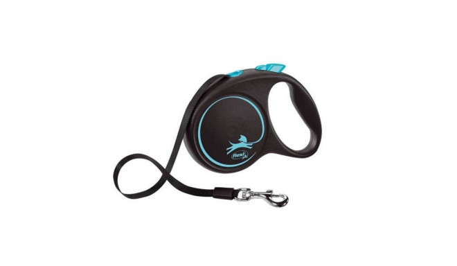 Dog Leash - Flexi Automatic Leash M 5 M, Black, Blue