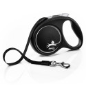 Dog Leash - Flexi Black Design M 5m Retractable Lead