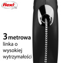 Dog Lead - TRIXIE Flexi Classic XS 3m Retractable Black