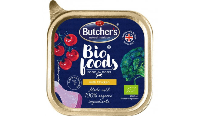 Dog Food - Butcher's Bio Foods with Chicken 150 g