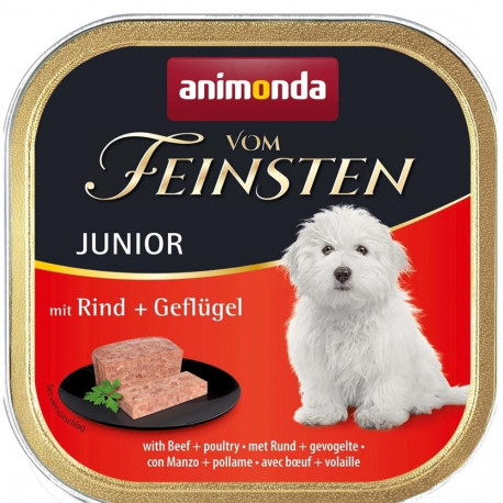 Dog Food - Animonda Vom Feinsten Junior, Beef With Poultry 150 g