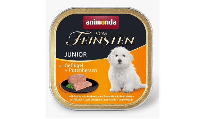 Poultry Dog Food - Animonda Vom Feinsten With Poultry + Turkey Hearts,