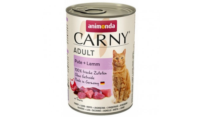 Wet Cat Food - Animonda Cat Carny Adult Turkey With Lamb, 400g