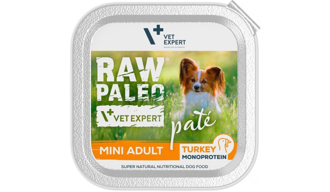 Wet Dog Food - RAW PALEO Mini Adult Beef 150g Grain-Free