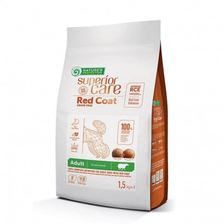Dog Food - Nature's Protection Red Coat Grain Free Lamb 1.5kg