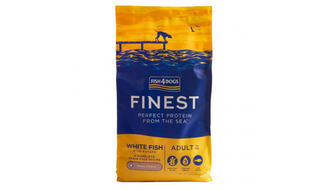 Dry Dog Food - FISH4DOGS Finest Ocean White Fish 12kg Gluten-Free