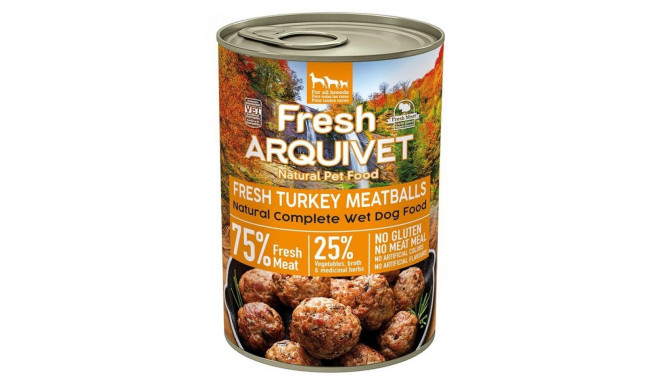 Dog Food - Arquivet 400g Fresh Turkey Meatballs