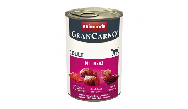 Dog Food - ANIMONDA GranCarno Adult Wet Pork with Hearts 400g