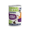 Wet Dog Food - Animal Island Everyday Turkey & Rabbit 400g