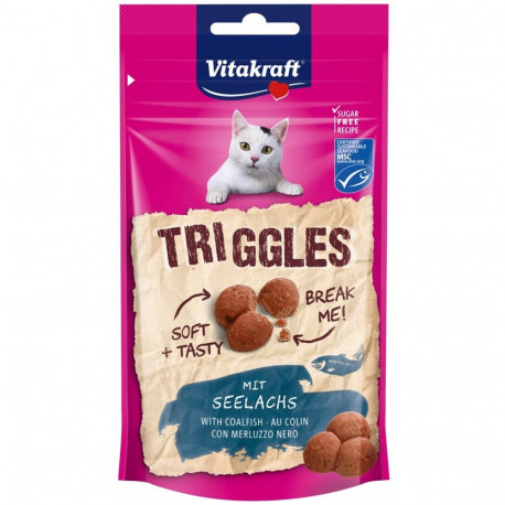 Cat Treats - Vitakraft Triggles Coalfish 40g