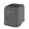 Cat Litter Box - Rotho Biala 10l, Black