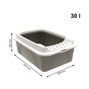 Cat Litter Box - Rotho Bonnie Eco Cappuccino