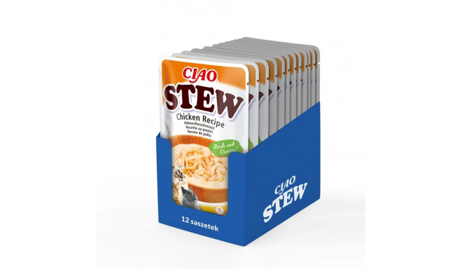 Cat Treats - INABA Ciao Stew Chicken 12x40g Gluten-Free