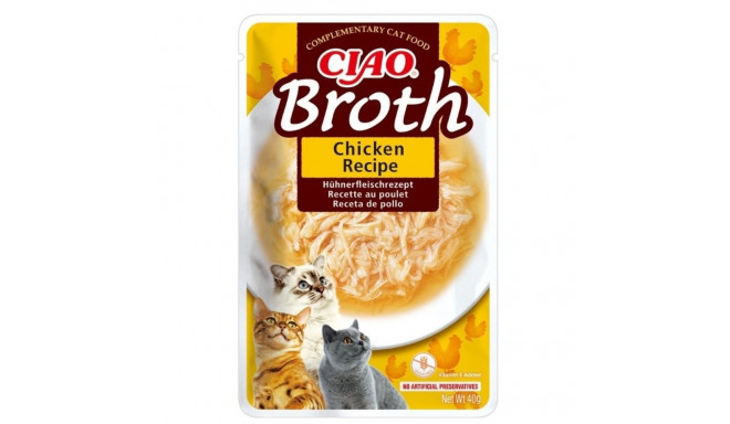Cat Treats - INABA Ciao Chicken Broth 12x40g Grain-Free