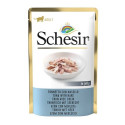 Wet Cat Food - Schesir Tuna with Hake 85g Gluten-Free