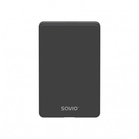 External HDD Enclosure - Savio 2.5", Black