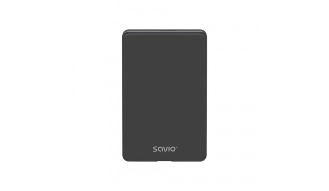 External HDD Enclosure - Savio 2.5", Black