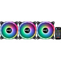 Computer Fans - Aerocool Duo12pro 3x12cm Argb, Black