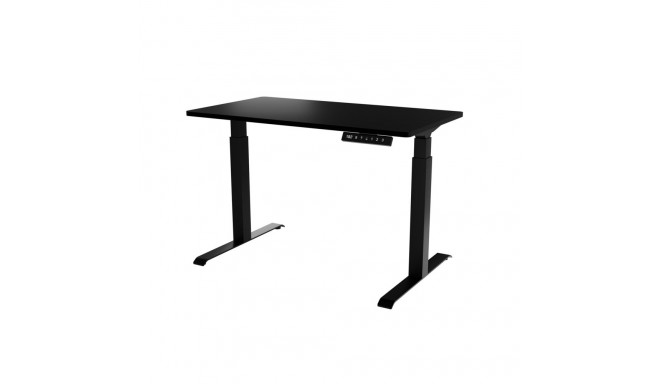 Standing Desk - Moon 121x67x72-120 Black