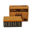 Alkaline Battery - Kodak XTRALIFE AAA 60 Pack Metallic Black