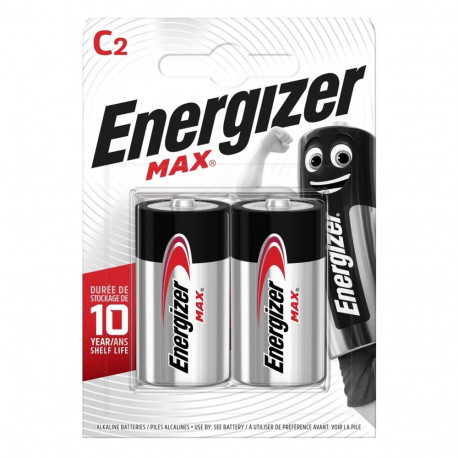 Battery - Energizer MAX C Alkaline 2-Pack