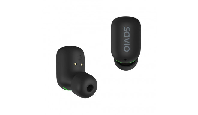 Wireless Headphones - Savio Tws-09 Ipx5, Black