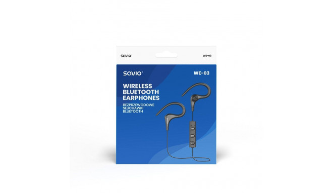 Earbuds - Savio We-03 Wireless Bluetooth Headphones