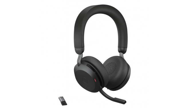 Headset - Jabra Evolve2 75 USB-A UC Active Noise Cancelling Black