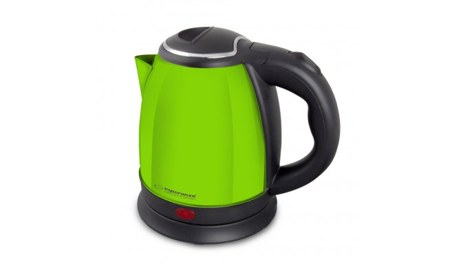 Electric Kettle - Esperanza EKK128G - 1 L, Green, 1350 W