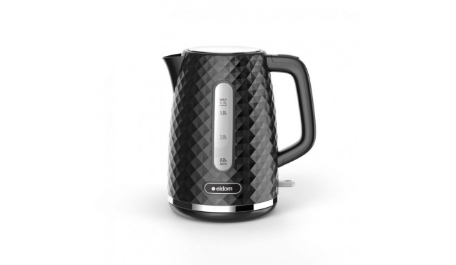 Electric Kettle - Eldom Kettle 1.7l 2200w, Black