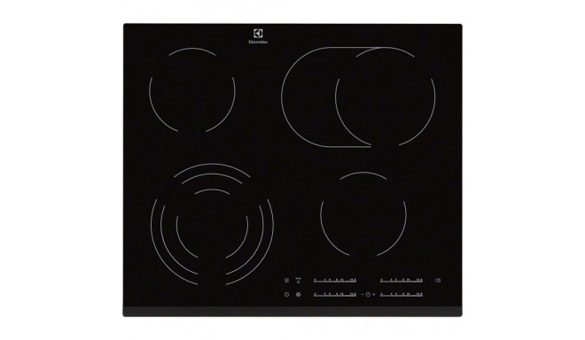 Built-in Hob - Electrolux Ehf6547f 4-zone Hob Black