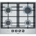 Built-in Gas Hob - Bosch Serie 6 PCP6A5B90 4 Zones Stainless Steel Black