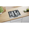 Gas Stove - Bosch Serie 6 Pch6a5b90 60cm 4 Zone Gas Hob Stainless Stee