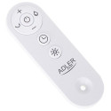 Ceramic Heater - Adler AD 7730 Remote Control 2200W White