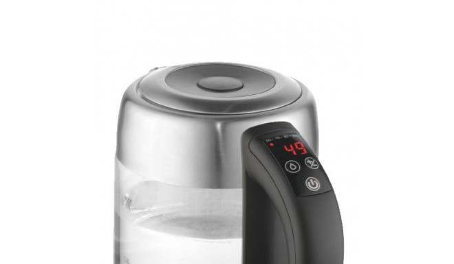 Electric Kettle - Adler AD 1247 1.7L 2200W Stainless Steel Hazelnut