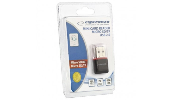 Card Reader - Esperanza Ea134k Transparent USB 2.0