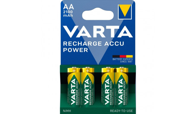 Rechargeable Batteries - Varta Hr6 AA 2100 Mah, Green, Yellow