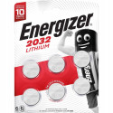 Battery - Energizer CR2032 Lithium 3V Coin Cell Battery 6 Pack