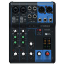 Audio Mixer - Yamaha MG06 6 Channels Phantom Power Black