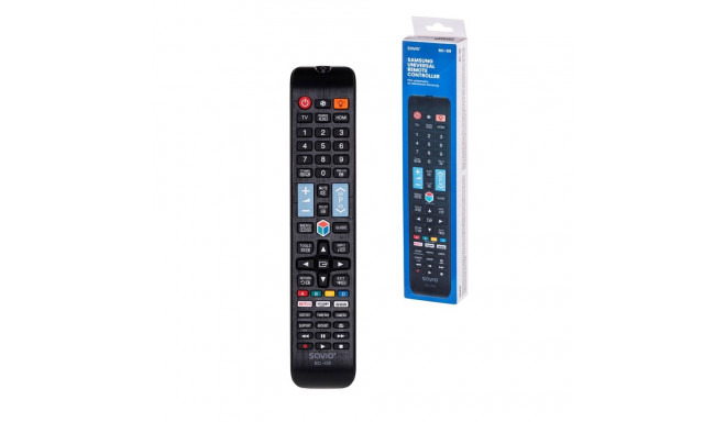 TV Remote Control - Savio RC-09 Black Savio RC-09 Infrared Smart TV Remote Control