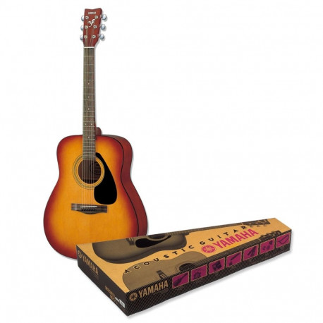 Acoustic Guitar - Yamaha F310P 6-String Spruce Top Rosewood Fingerboard Tobacco Brown Sunburst Pack