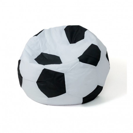 Pouffe Ball - Sako Bag 120cm White/black
