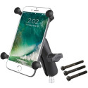 Phone Mount - RAM X-grip Large With Motorcycle Handlebar Clamp