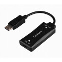 HDMI Adapter - Gembird A-HDMIF30-DPM-01 0.15 m Active 4K 30Hz HDMI to DisplayPort