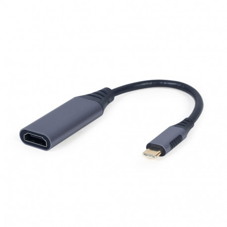 Adapter - Cablexpert A-USB3C-HDMI-01 USB Type-C to HDMI 0.15m 60Hz Grey