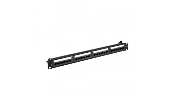 Distribution Panel - Lanberg PPUA-1024-B 24 Ports 1U Black