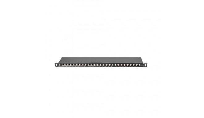 Patch Panel - Lanberg 24 Port 0.5u Cat.5e FTP Black