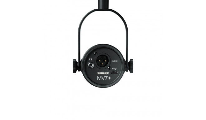 Lecture Microphone - Shure Mv7+k-xlr/usb-c, Black