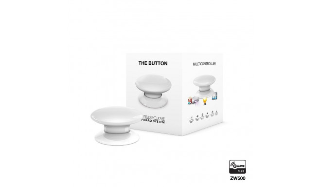 Panic Button - Fibaro Wireless Alarm 50m Range White